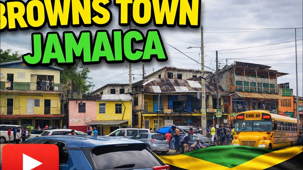 СЫРОЕ ВИДЕО ИЗ БРАУНС-ТАУНА, ЯМАЙКА.