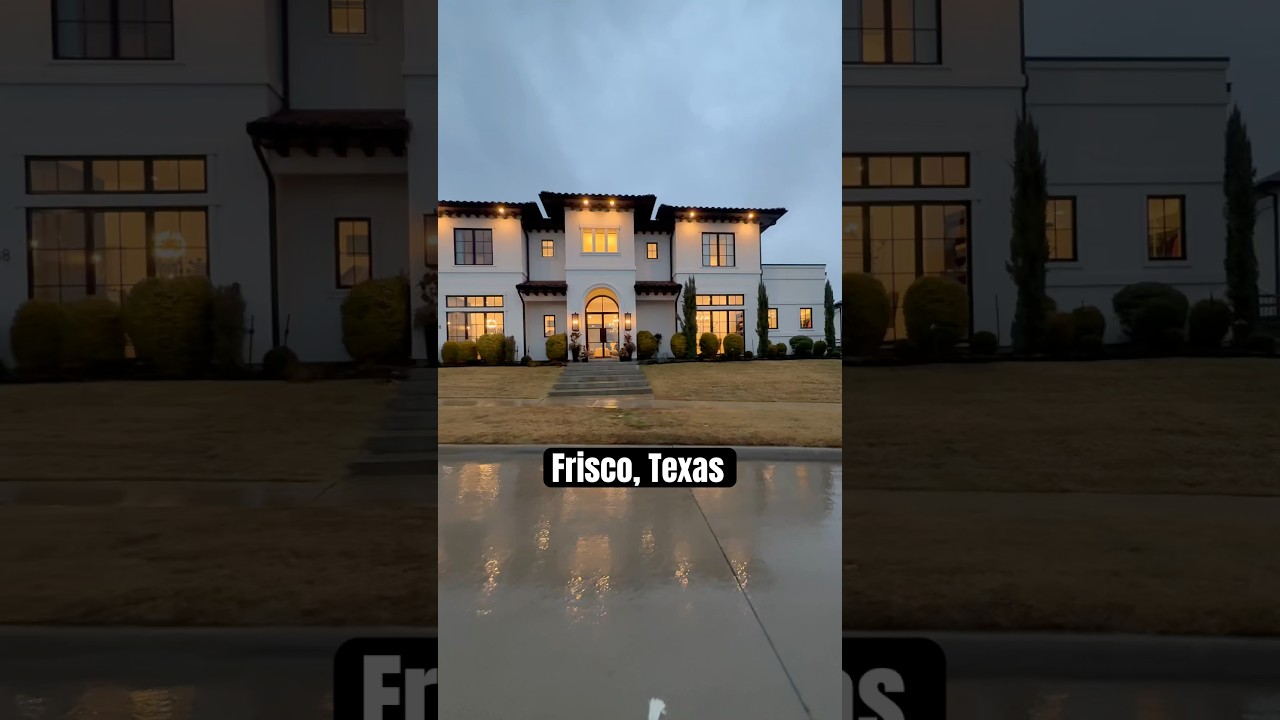 OUTSTANDING Bella Custom Home in Frisco, Texas at The Hills of Kingswood!