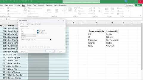 Two Littel Excel Tips to Improve Data Entry Accuracy 