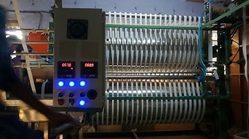 Narrow fabric tape finishing machine