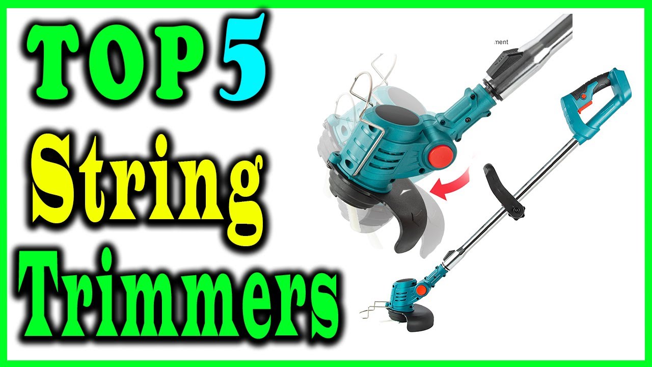 5 Best String Trimmers Review 2024 - YouTube
