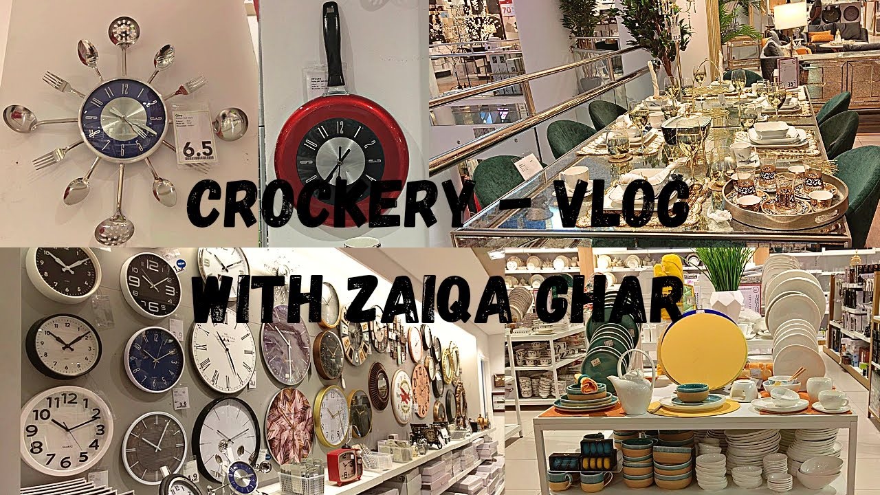 Best shopping mall for crockery centropoint in kuwait zaiqa ghar YouTube