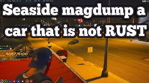 Seaside magdump a car that is not RUST | No-Pixel 3.1