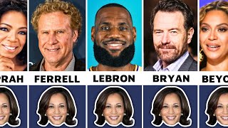 73 Actors Who Have Supported Kamala Harris