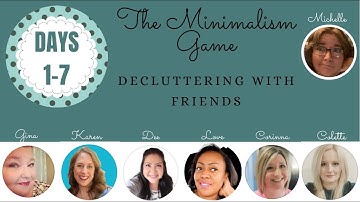 DECLUTTERING WITH FRIENDS   THE MINIMALISM GAME DAYS 1   7