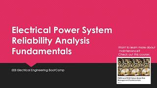 Electrical Power System Reliability Analysis Fundamentals