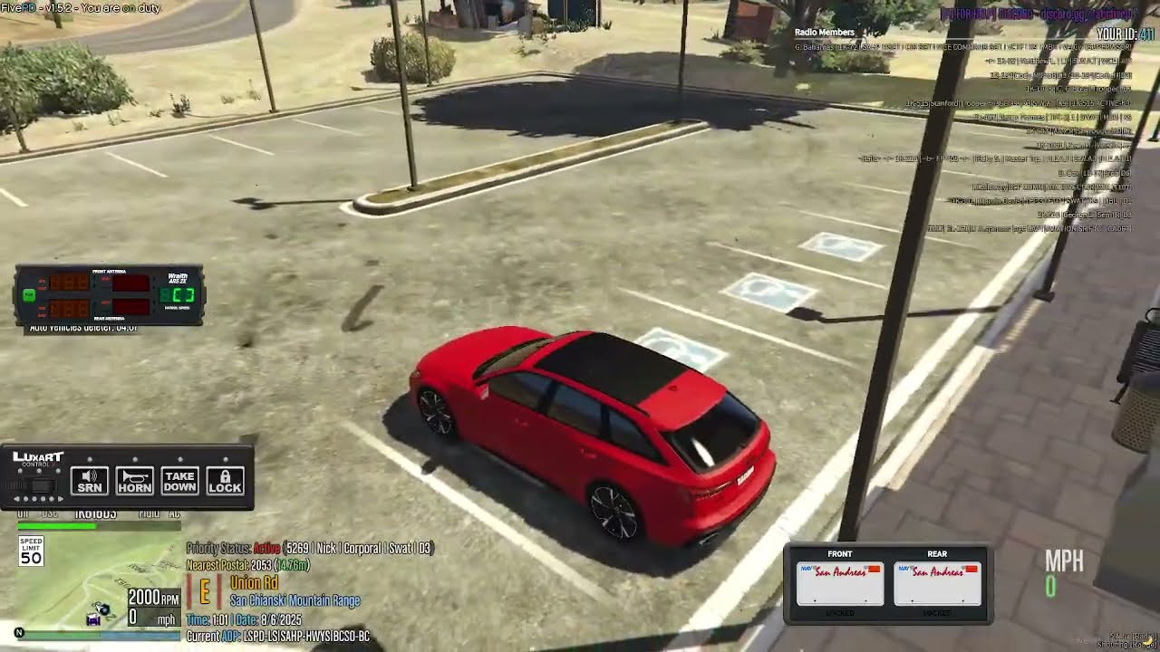 I Got A AUDI POLICE Car In GTA 5 RP!