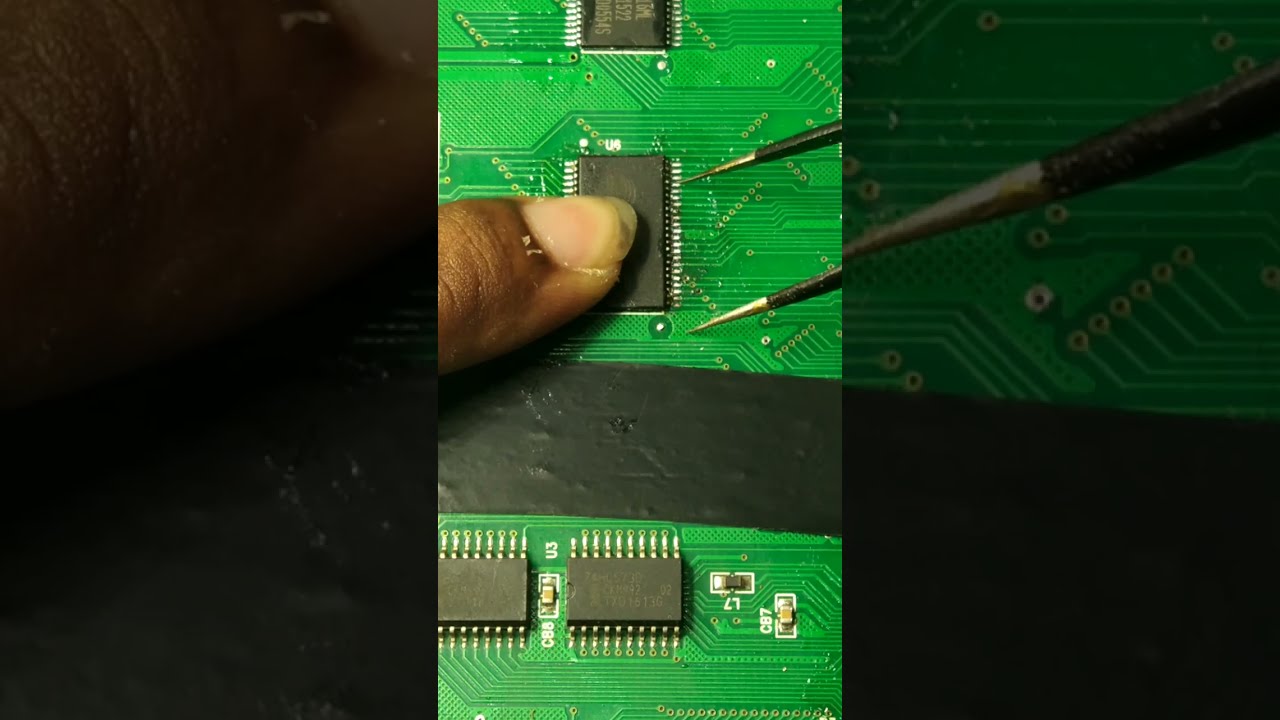 How To Solder SMD Ic With Soldering Iron Quickly