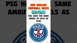 107/200 USELESS FOOTBALL FACTS #championsleague #football
