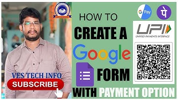 How to Create Google Forms with Payment Option in Telugu| Payment Options in Google Forms