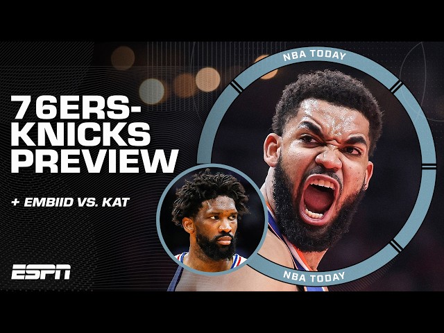 Video: BATTLE OF THE BIGS 😤 Breaking down Joel Embiid vs. Karl-Anthony Towns in the playoffs | NBA Today
