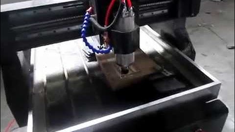 The video of mini cnc router machine 6090