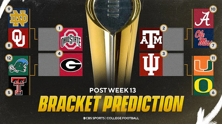 College Football Playoff Projections AFTER WEEK 13: Texas A&M JUMPs to No. 2, Oregon up to No. 6