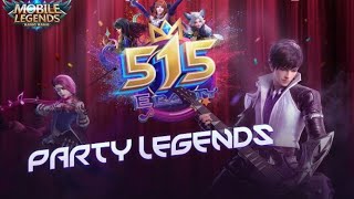 DJ PARTY 515 MOBILE LEGENDS | REMIX MYLK