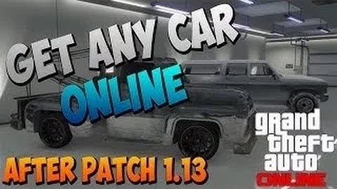 GTA 5: How To Get Any Car Online - After Patch 1.13 - SP To MP Glitch! Bring Any Car Online!