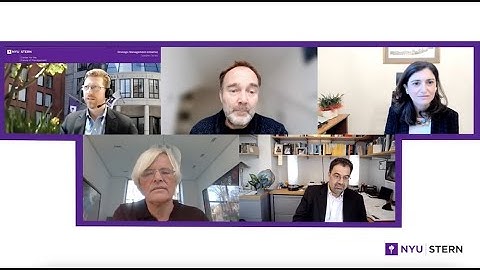 Panel on The Organizational Economics of AI with Daron Acemoglu, Jacques Bughin, and Raffaella Sadun