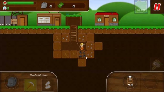 Treasure Miner Free - a 2d mining adventure::Appstore