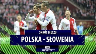 Pożegnanie Piszczka, "Lewy" jak Messi. Wygrana na koniec el. ME | Polska - Słowenia [SKRÓT]