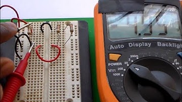 How to Measure DC Voltage and Current in a Parallel Resistor Circuit