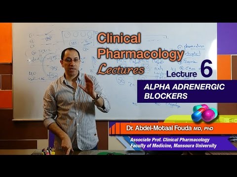 Autonomic Pharmacology - Lec 06 - Alpha Adrenergic Blockers