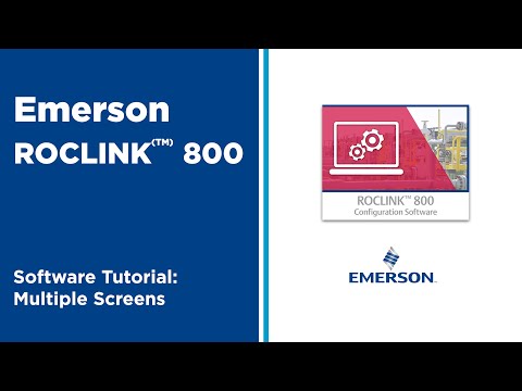 ROCLINK 800 Troubleshooting Tip: Multiple Screens by Applied Control