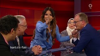 Hamed Abdel-Samad und Enissa Amani bei Hart aber Fair zum Thema Islam | 09.04.2018