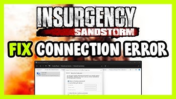 How to FIX Insurgency: Sandstorm Connection / Server Error!