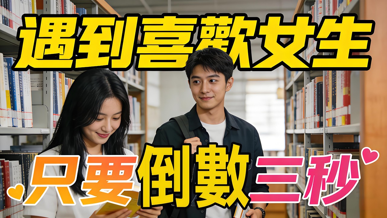 靠近「💕喜歡女生💕」 只要《倒數三秒》！！