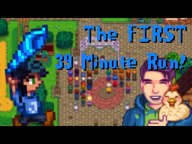 Marriage in 01:25:03.980 by The_Final_Fox - Stardew Valley - Speedrun