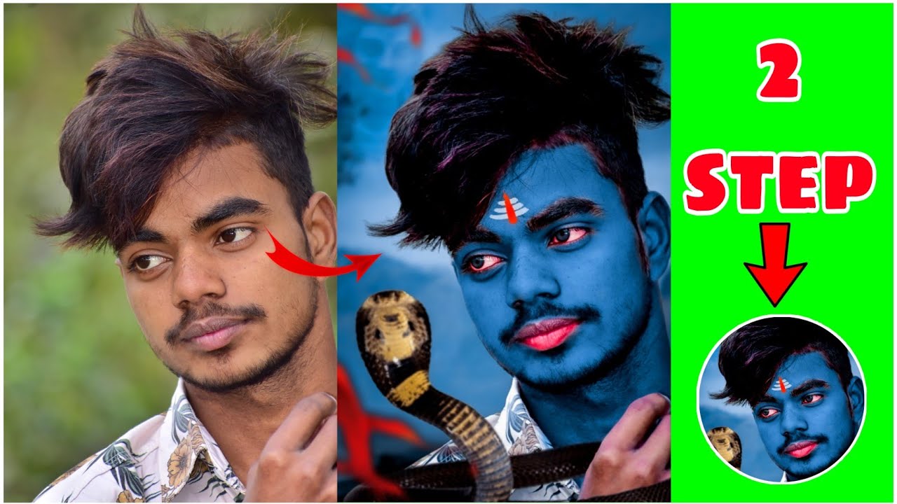 Savan Photo Editing 2022 || Mahadev Face Photo Editing || Special Sawan Shoto Editing Tutorial