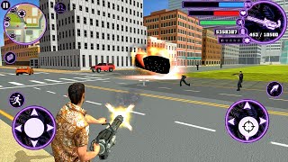 Miami City Crime Simulator - Fun With Machine Gun - Android Gameplay screenshot 5