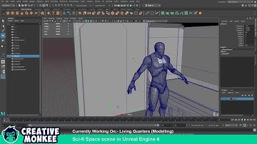 Creating a Sci-fi Environment for use in Unreal Engine 4