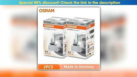 OSRAM Xenon HID CLASSIC D1S D2S D3S D4S Standard Lamps 66140 66240 66340 66440 CLC Original Car