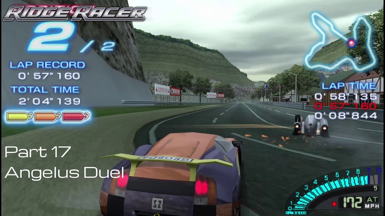 Ridge Racer (PSP) Part 17: Angelus Duel - YouTube