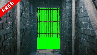 Top 4 Prison Door Green Screen Transition