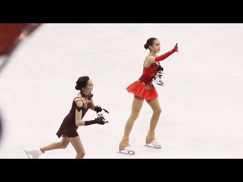 Rival Russians, United by Fate, in the Women's Figure-Skating Final at the ...