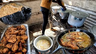 big cooking food fi days cooking for my mom luncheon fry chicken | pork | fish | beef | rice & peas by pappy spearfishing adventure 17,265 views 2 weeks ago 43 minutes