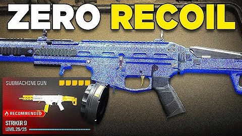 The *NEW* NO RECOIL STRIKER  CLASS is META in MW3! (Best STRIKER Class Setup)