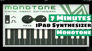 7 Minutes With An iPad Synth - Monotone | SYNTH ANATOMY