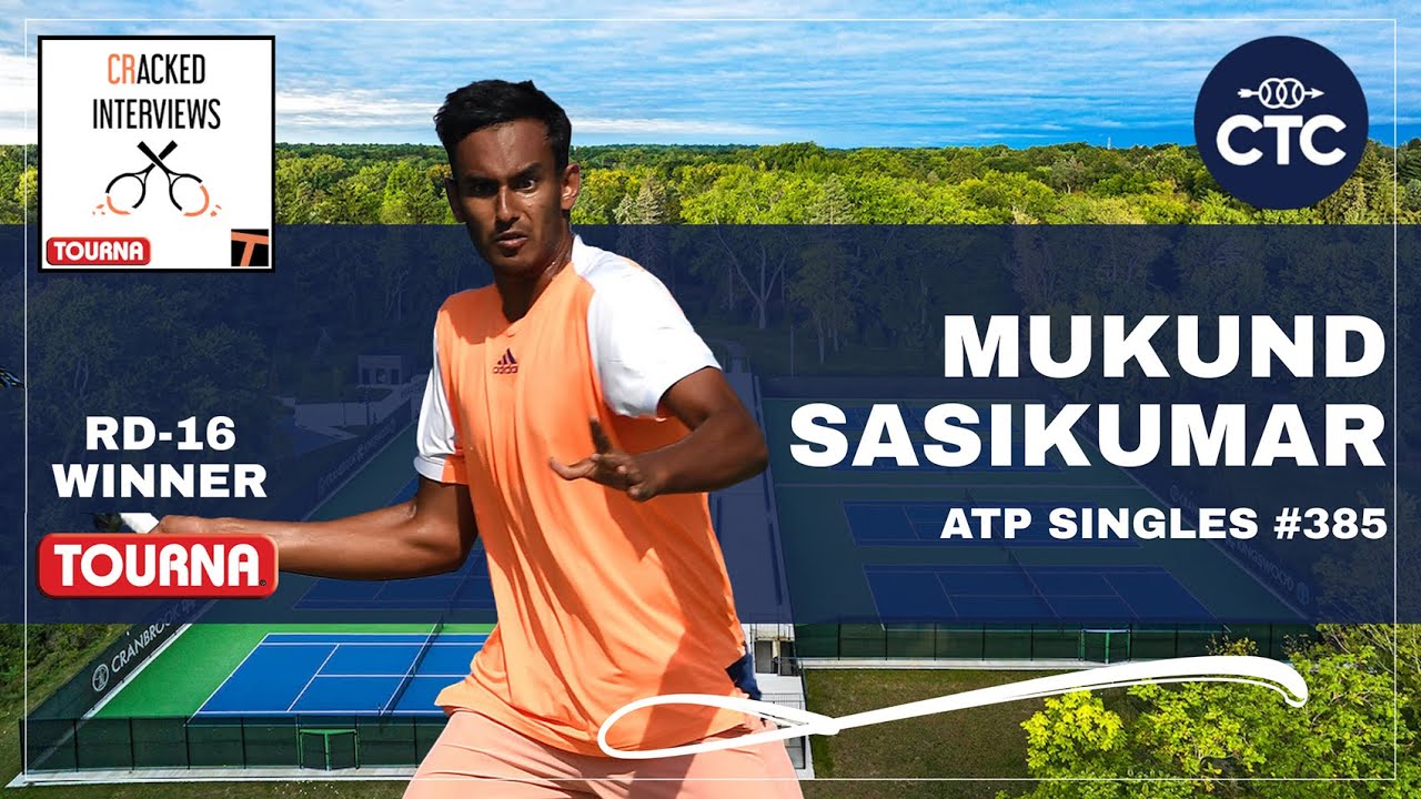 Mukund Sasikumar (R16 Winner), ATP #385 Cranbrook Tennis Classic