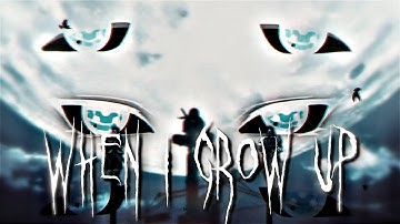 When I Grow Up | AMV Naruto Shippuden | Advanced Xan Rotation | After effect edit