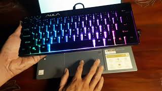 Unboxing RGB Keyboard AULA F3061