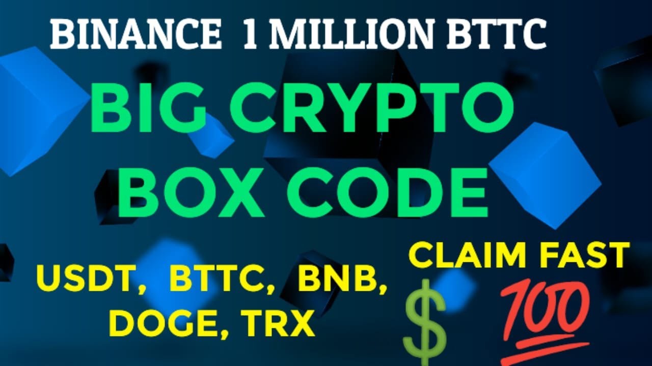 Big crypto box codes | Binance crypto box code - YouTube