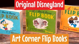 Disneyland Art Corner Flip Book - Mickey Mouse, Chip & Dale, & Donald Duck | Out of the Collection