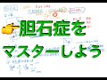 胆石症をマスターしよう