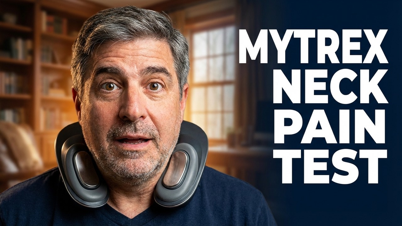 I Tested the MYTREX Medi-Neck for Tension Headaches - YouTube