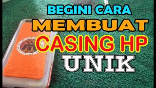 CARA MEMBUAT CASING HP DARI KAIN FLANEL