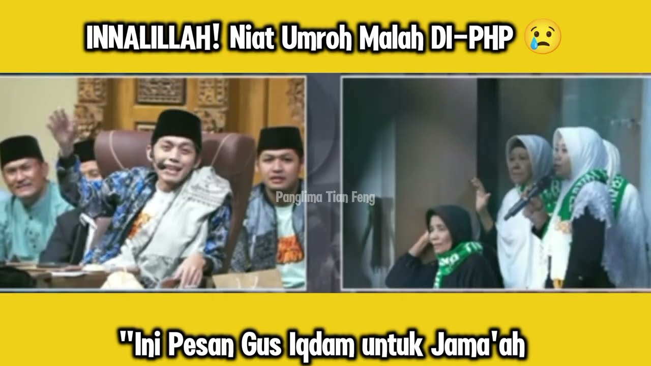 Jama’ah Nangis Umroh Pending lama! Gus Iqdam: “Umroh Itu Panggilan Ibadah!”