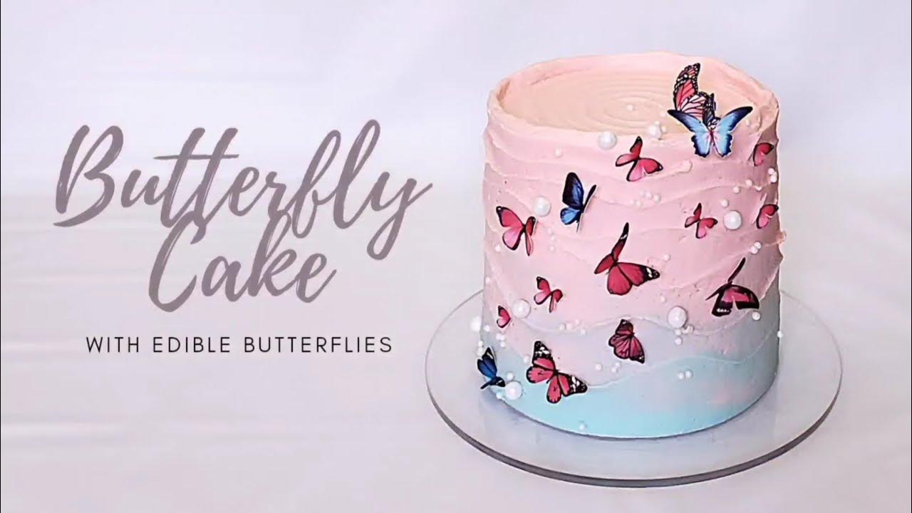 Making a Butterfly Cake | Cake Decorating Tutorial | New Trend ...