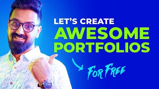 I'll create Awesome Design Portfolios for FREE | Waleed Mushtaq